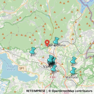 Mappa Via Giovanni Battista Castelli, 21100 Varese VA, Italia (3.8625)
