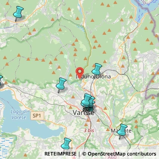 Mappa Via Giovanni Battista Castelli, 21100 Varese VA, Italia (5.52571)