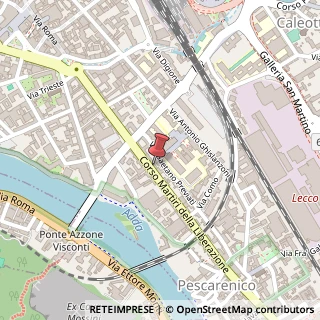 Mappa Corso Martiri della Liberazione, 85/a, 23900 Olginate, Lecco (Lombardia)