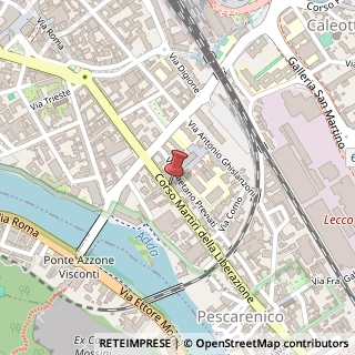 Mappa Corso Martiri della Liberazione, 85/A, 23900 Lecco, Lecco (Lombardia)