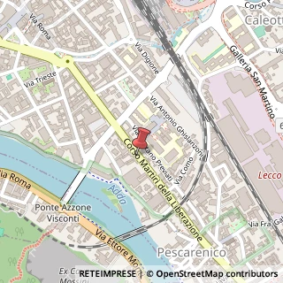 Mappa Corso Martiri della Liberazione,  87, 23900 Lecco, Lecco (Lombardia)