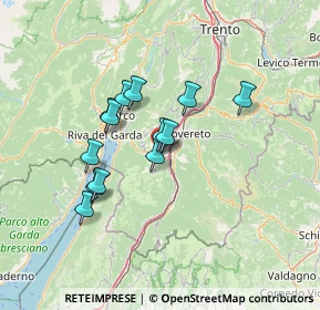 Mappa Via G. Battisti, 38065 Mori TN, Italia (10.85)