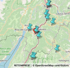 Mappa Via G. Battisti, 38065 Mori TN, Italia (15.12333)