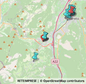 Mappa Via G. Battisti, 38065 Mori TN, Italia (4.93929)