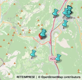 Mappa Via G. Battisti, 38065 Mori TN, Italia (4.668)