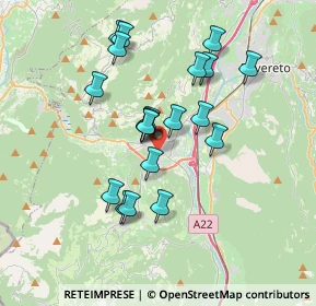 Mappa Via G. Battisti, 38065 Mori TN, Italia (3.149)