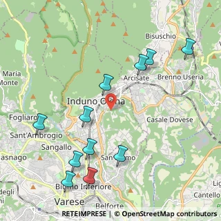 Mappa Via Passerini, 21056 Induno Olona VA, Italia (2.36636)