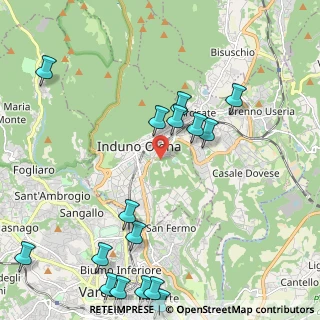 Mappa Via Passerini, 21056 Induno Olona VA, Italia (2.7375)