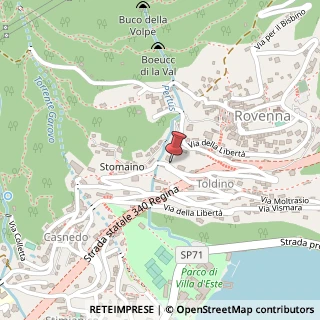Mappa Via della Libertà, 61, 22012 Cernobbio, Como (Lombardia)
