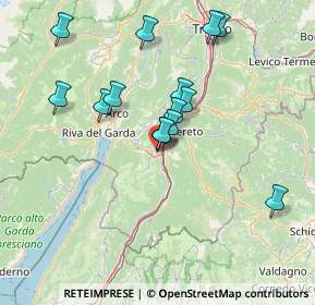Mappa Via Giacomo Matteotti, 38065 Mori TN, Italia (13.55571)