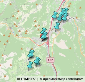 Mappa Via Giacomo Matteotti, 38065 Mori TN, Italia (3.50133)