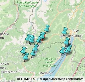 Mappa Via Papaleoni, 38089 Storo TN, Italia (13.6605)