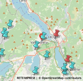 Mappa Via Sabatelli, 23868 Valmadrera LC, Italia (6.006)