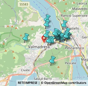 Mappa Via Sabatelli, 23868 Valmadrera LC, Italia (1.3145)