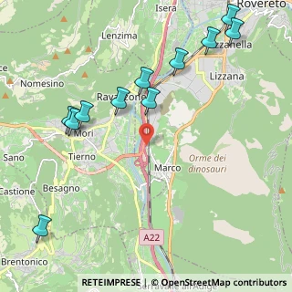 Mappa Via S. Romedio, 38068 Rovereto TN, Italia (2.50909)