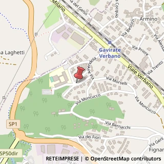 Mappa Via dei Fiordalisi, 6, 21026 Gavirate, Varese (Lombardia)