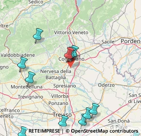 Mappa 31025 Santa Lucia di Piave TV, Italia (24.13643)