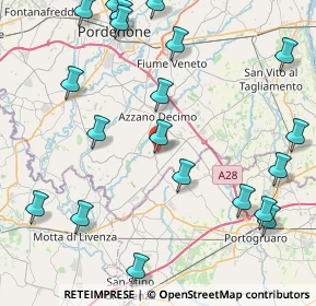 Mappa P.za Concordato, 33083 Chions PN, Italia (10.648)