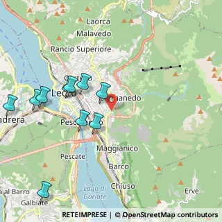 Mappa Via Tonio da Belledo, 23900 Lecco LC, Italia (2.43)