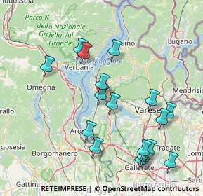 Mappa Via Castelletto, 21023 Besozzo VA, Italia (16.45118)