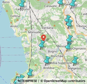 Mappa Via Castelletto, 21023 Besozzo VA, Italia (3.202)