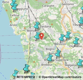 Mappa Via Castelletto, 21023 Besozzo VA, Italia (3.065)