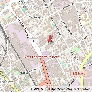 Mappa Via Caduti Lecchesi a Fossoli, 12, 23900 Lecco, Lecco (Lombardia)