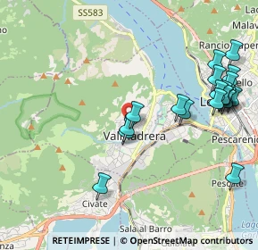 Mappa Via F. Rocca, 23868 Valmadrera LC, Italia (2.348)