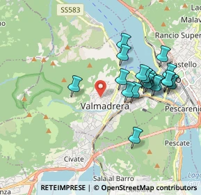 Mappa Via F. Rocca, 23868 Valmadrera LC, Italia (1.79)