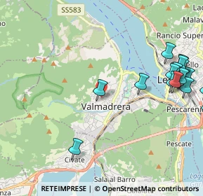 Mappa Vicolo Stretto, 23821 Abbadia Lariana LC, Italia (2.71375)