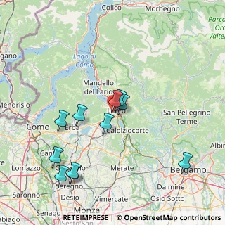 Mappa Via Provinciale, 23864 Malgrate LC, Italia (15.62455)