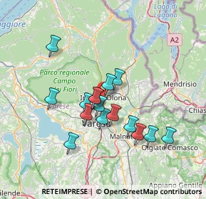 Mappa Via Giampiero Porro, 21056 Induno Olona VA, Italia (5.80063)