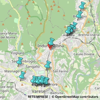 Mappa Via Giampiero Porro, 21056 Induno Olona VA, Italia (2.78)