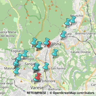Mappa Via Giampiero Porro, 21056 Induno Olona VA, Italia (2.31263)