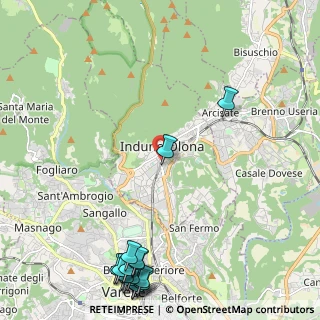 Mappa Via Giampiero Porro, 21056 Induno Olona VA, Italia (3.216)
