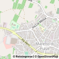 Map Mareno di Piave
