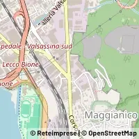 Mapa Lecco