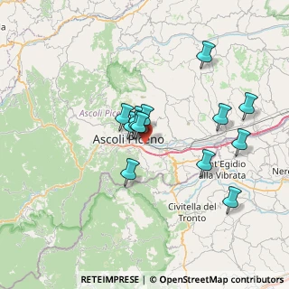 Mappa Strada di Castagneti, 63100 Ascoli Piceno AP, Italia (6.46615)