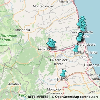 Mappa Strada di Castagneti, 63100 Ascoli Piceno AP, Italia (19.55944)