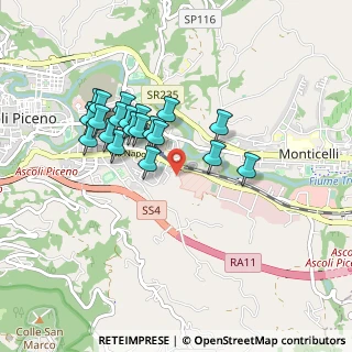 Mappa Strada di Castagneti, 63100 Ascoli Piceno AP, Italia (0.8255)