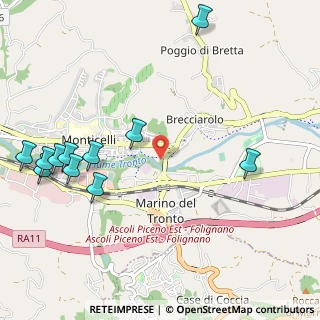 Mappa Via Brecciarolo, 63100 Ascoli Piceno AP, Italia (1.38727)