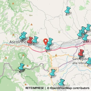 Mappa Via Brecciarolo, 63100 Ascoli Piceno AP, Italia (6.2205)