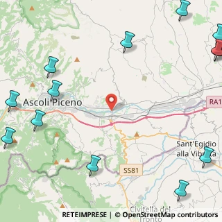 Mappa Via Brecciarolo, 63100 Ascoli Piceno AP, Italia (7.71154)