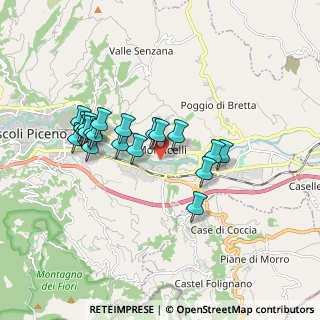 Mappa Via dei Frassini, 63100 Ascoli Piceno AP, Italia (1.6325)