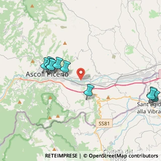 Mappa Via dei Frassini, 63100 Ascoli Piceno AP, Italia (5.13545)