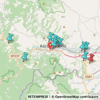 Mappa Via Mediterraneo, 63100 Ascoli Piceno AP, Italia (4.01818)