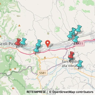 Mappa Viale Commercio, 63100 Ascoli Piceno AP, Italia (4.7875)
