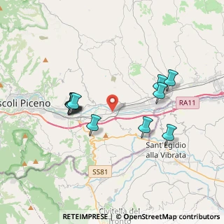 Mappa Viale Commercio, 63100 Ascoli Piceno AP, Italia (3.65727)