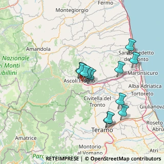Mappa Via Gaetano Spalvieri, 63100 Ascoli Piceno AP, Italia (13.26833)