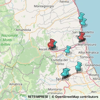 Mappa Via Gaetano Spalvieri, 63100 Ascoli Piceno AP, Italia (18.21368)